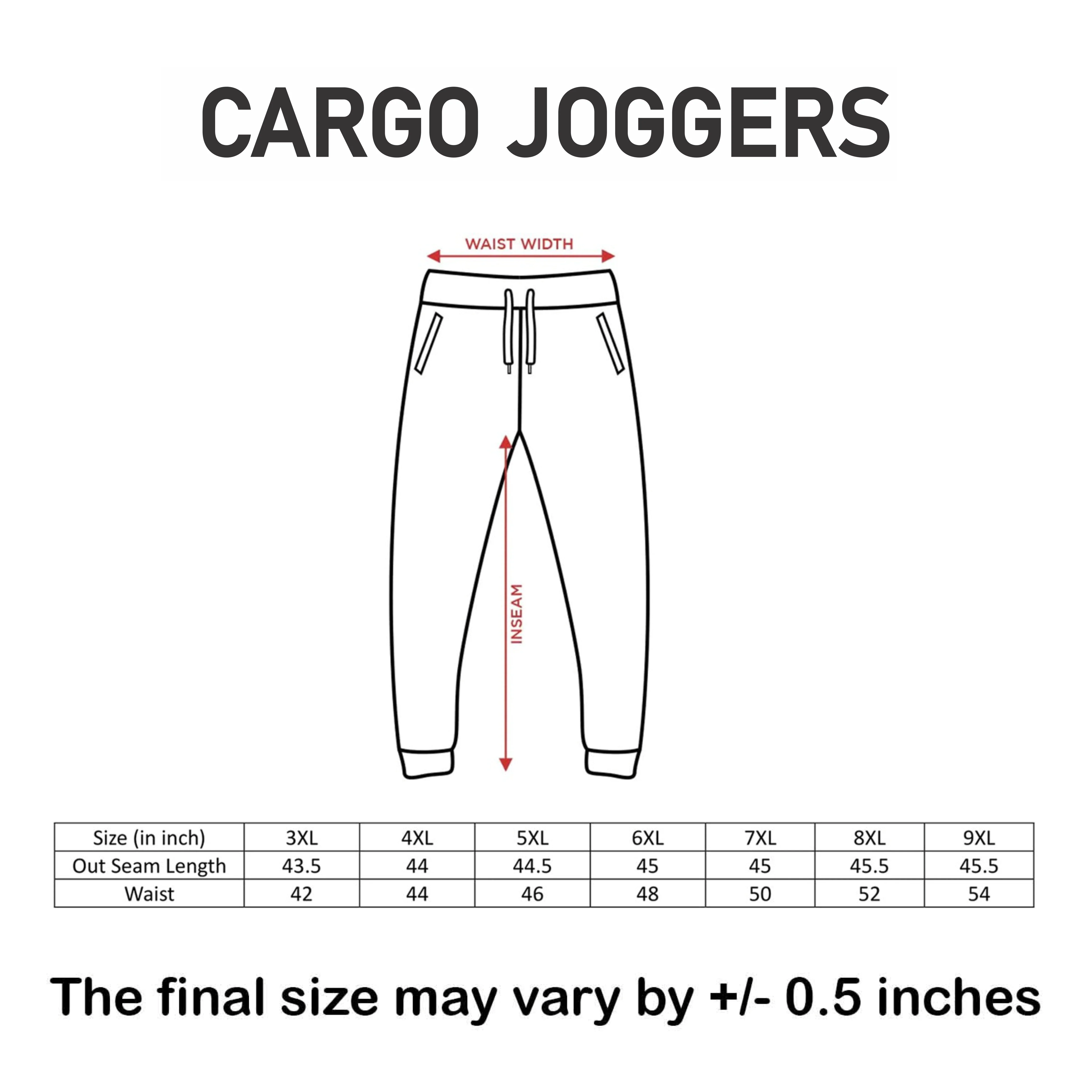 Cargo Joggers Plus Size - Image 25
