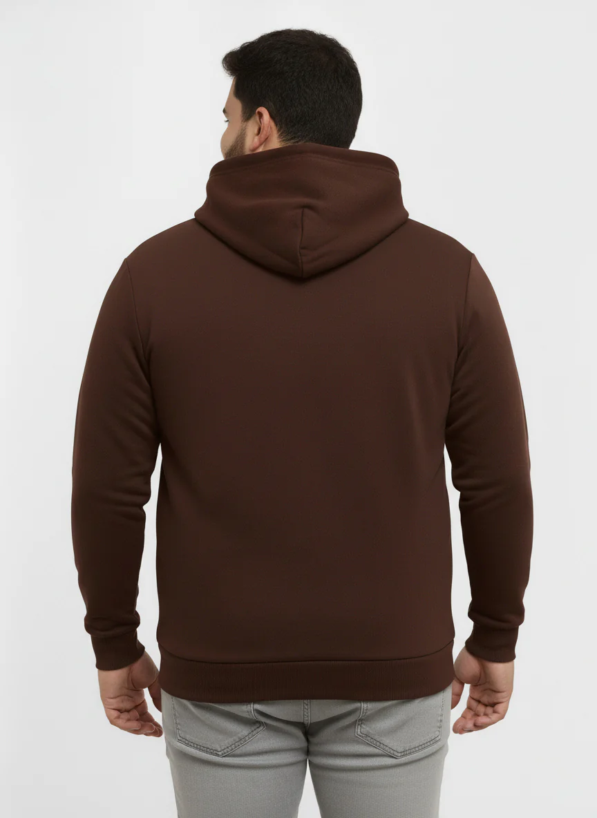 Solid Plus Size Hoodie - Image 30