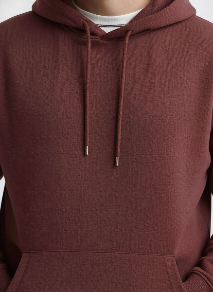 Solid Plus Size Hoodie - Image 16