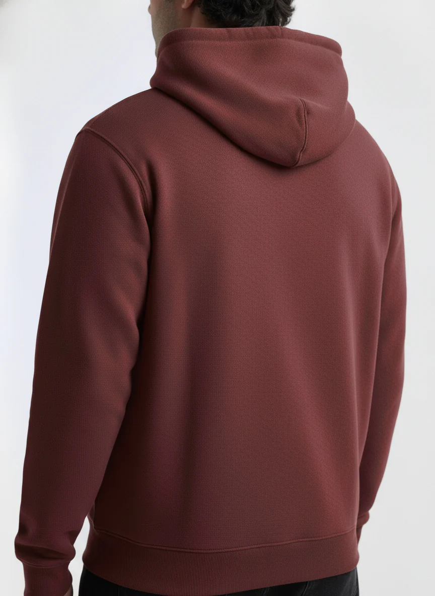 Solid Plus Size Hoodie - Image 18