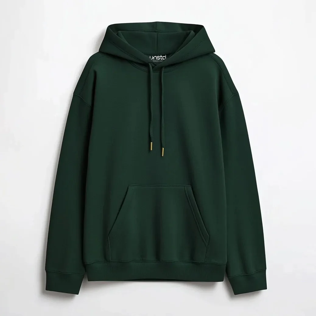 Solid Plus Size Hoodie - Image 41