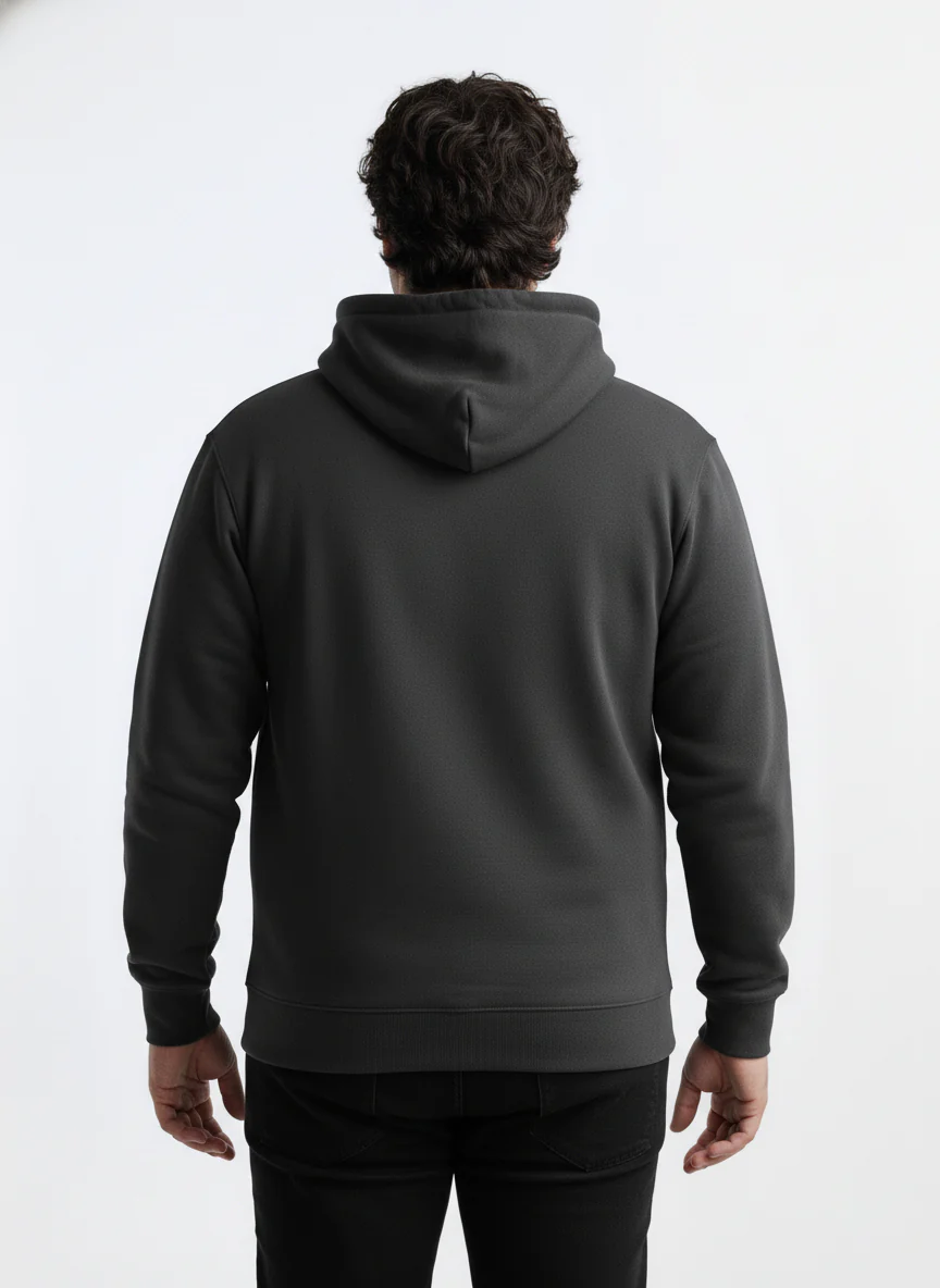 Solid Plus Size Hoodie - Image 37