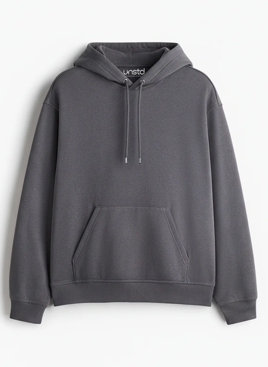 Solid Plus Size Hoodie - Image 38